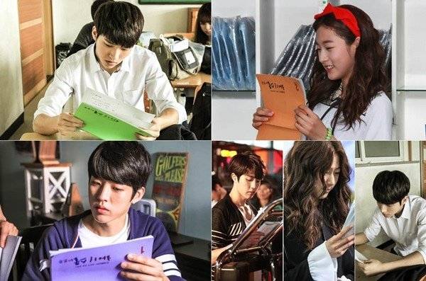 "High School - Love On" script reading with Woohyun, Kim ...