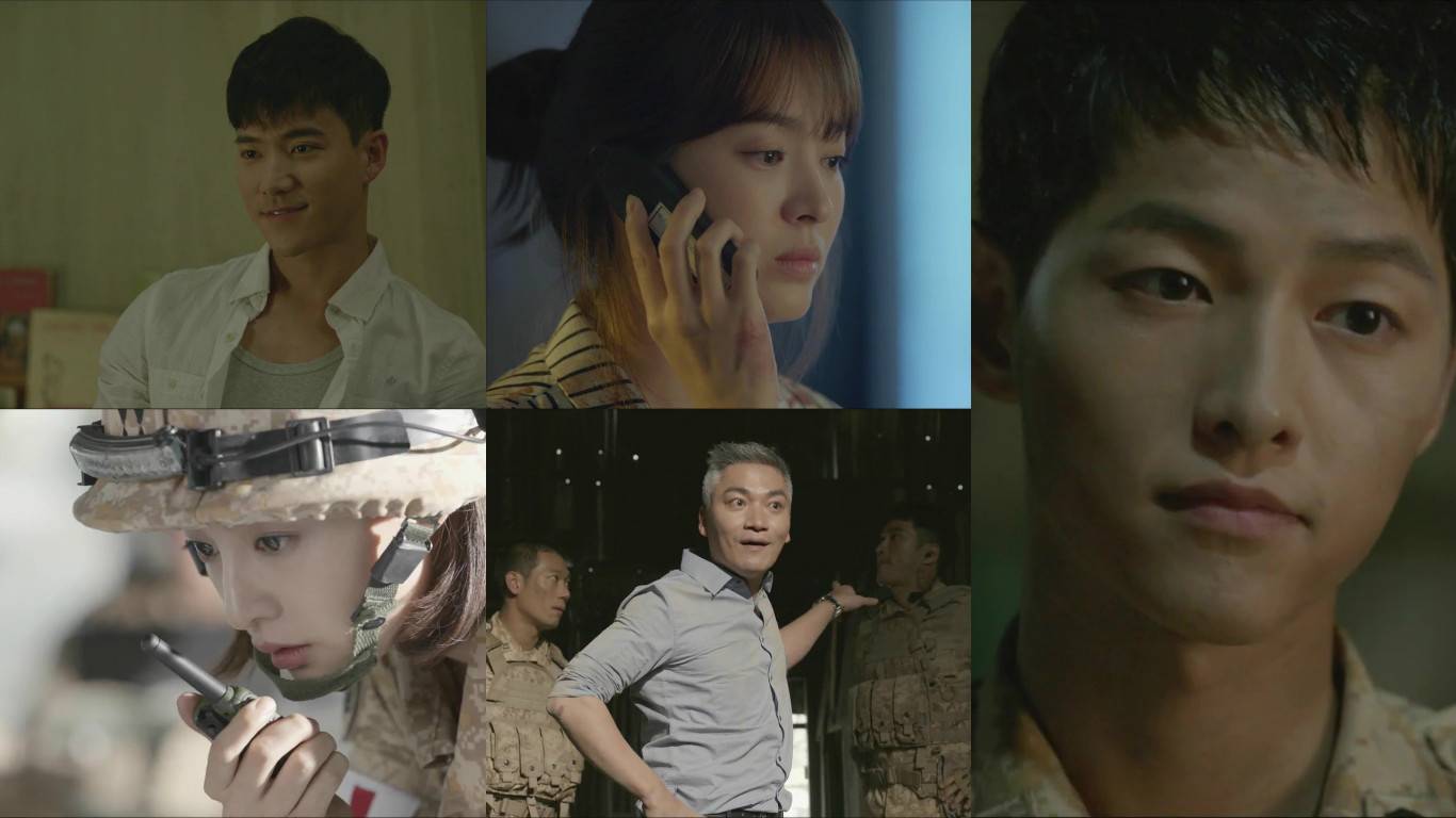Descended From the Sun: Episode 7 » Dramabeans Korean drama recaps