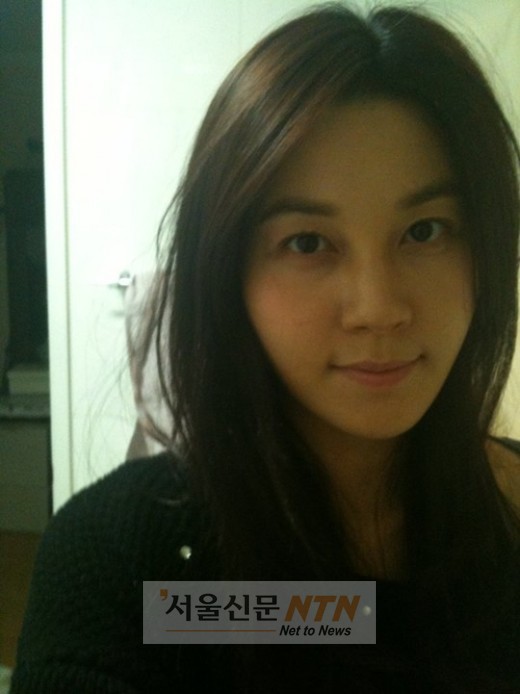 no makeup beauty. Kim Ha-neul#39;s no-make up self