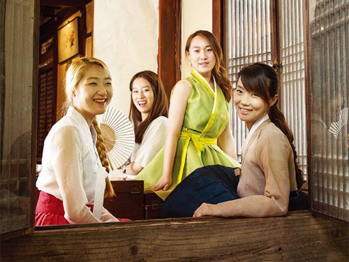Hanbok or Korean traditional dress