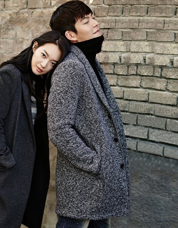 Sin Min-ah and Kim Woo-bin did a collection for the clothing brand GIODANO