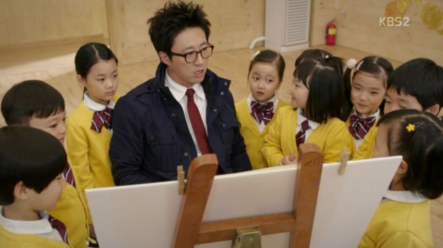 Deul-ho and the kids