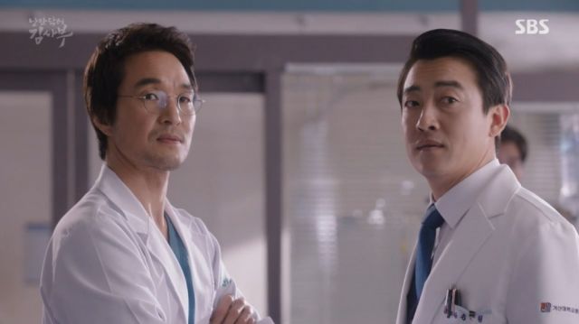 Teacher Kim and Dr. Song