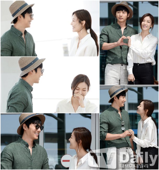 Photos] Lee Sang-woo and Kim So-yeon at the airport @ HanCinema :: The  Korean Movie and Drama Database